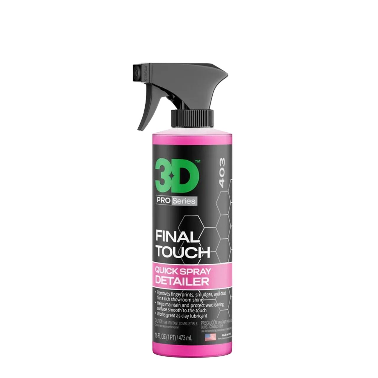 Gtechniq 3D Final Touch - 250 мл, Бърз блясък и защита - 250ml