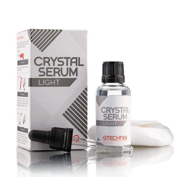 Gtechniq Комплект за интериорен детайлинг Crystal Serum Light, Всичко нужно за нанасяне на Crystal Serum Light