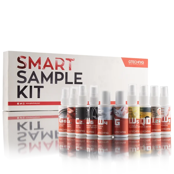 Gtechniq Smart Sample Kit, Мостри от най-популярните Gtechniq продукти