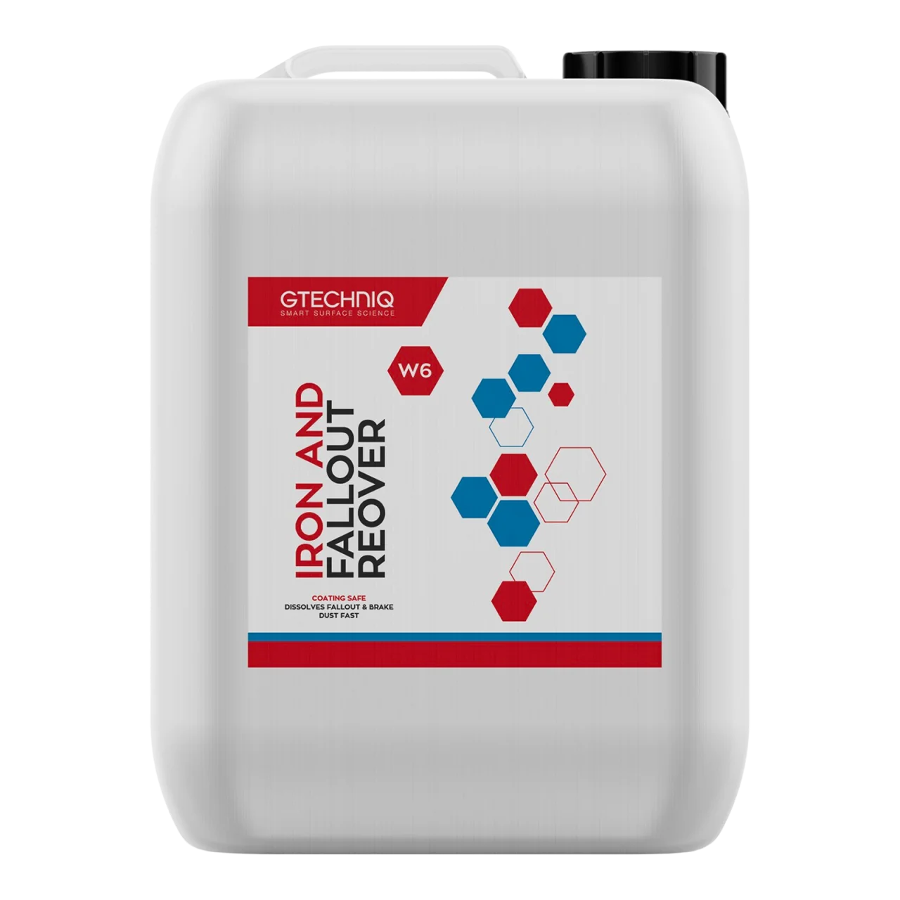 W6 Iron and General Fallout Remover 5L Gtechniq W6 Iron and General Fallout Remover 5L, Премахване на метални частици - 5L